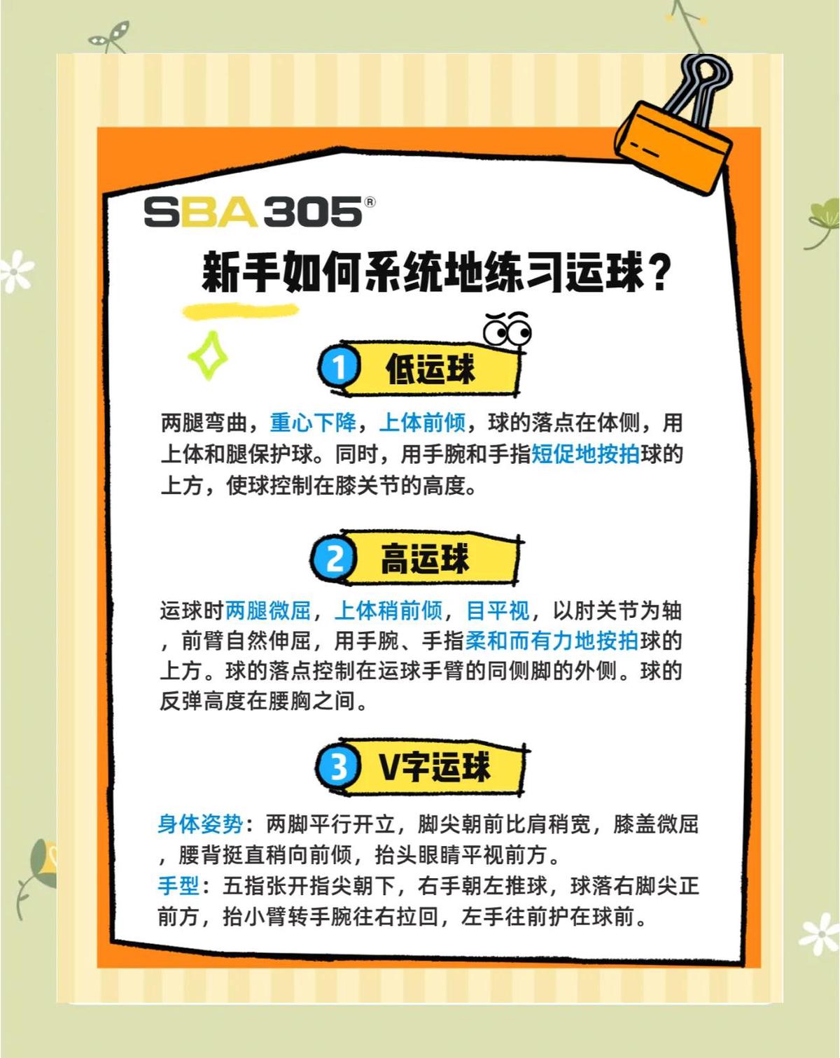 篮球运球训练方法及要求